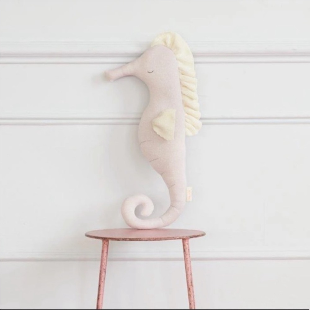 Meri Meri Bianca Seahorse Stuffed Animal